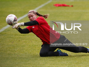Tatiana Saunders of Lewes FC Women  during  FA Women's Championship between London Bees and Lewes FC Women at The Hive Stadium , Edgware, UK...