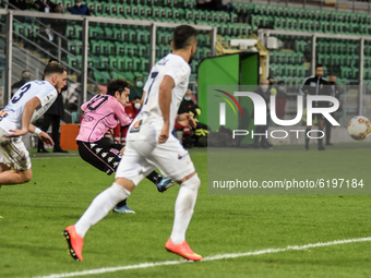 Andrea Silipo during the Serie C match between Palermo FC and Potenza, at the stadium Renzo Barbera of Palermo. Italy, Sicily, Palermo, 18 N...