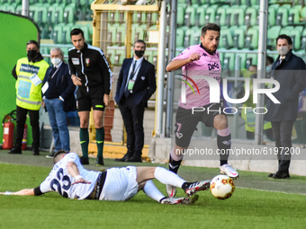 Roberto Floriano during the Serie C match between Palermo FC and Potenza, at the stadium Renzo Barbera of Palermo. Italy, Sicily, Palermo, 1...