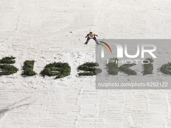Stefan Kraft (AUT) during the FIS ski jumping World Cup, Wisla, Poland, on November 20, 2020. (