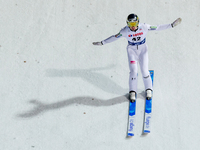 Ziga Jelar (SLO) during the FIS ski jumping World Cup, Wisla, Poland, on November 20, 2020. (