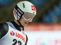 Halvor Egner Granerud (NOR) during the FIS ski jumping World Cup, Wisla, Poland, on November 20, 2020. (