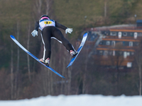 Viktor Polasek (CZE) during the FIS ski jumping World Cup, team competition, in Wisla, Poland, on November 21, 2020. (