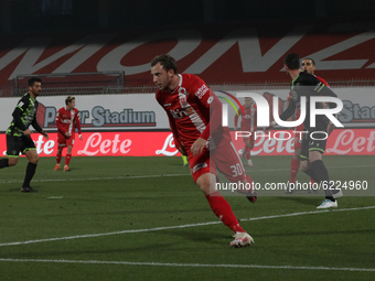 Carlos Augusto of Monza during the Match between Monza and Reggina for Serie B at U-Power Stadium in Monza, Italy, on november 289 2020 (