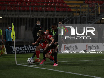 Match between Monza and Reggina for Serie B at U-Power Stadium in Monza, Italy, on november 28 2020 (