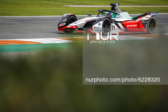 11 DI GRASSI Lucas (BRA), Audi Sport ABT Schaeffler, Audi e-ton FE07, action during the ABB Formula E Championship official pre-season test...