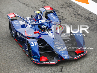 37 CASSIDY Nick (NZL), Envision Virgin Racing, Audi e-tron FE07, action during the ABB Formula E Championship official pre-season test at Ci...