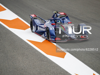 37 CASSIDY Nick (NZL), Envision Virgin Racing, Audi e-tron FE07, action during the ABB Formula E Championship official pre-season test at Ci...