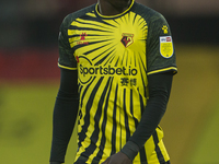    Ismaila Sarr of Watford during the Sky Bet Championship match between Watford and Preston North End at Vicarage Road, Watford, England on...