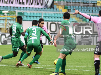 Andrea Silipo during the Serie C match between Palermo FC and Monopoli, at the stadium Renzo Barbera of Palermo. Italy, Sicily, Palermo, 29...