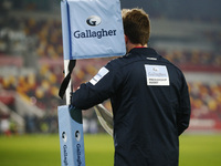 Linesman during Gallagher Premiership between London Irish and Leicester Tigers at Brentford Community Stadium , Brentford, UK on 29th Novem...
