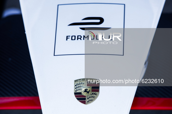 TAG Heuer Porsche Formula E Team, mechanical detail, during the ABB Formula E Championship official pre-season test at Circuit Ricardo Tormo...