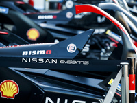 Nissan e.dams, Nismo mechanical detail, during the ABB Formula E Championship official pre-season test at Circuit Ricardo Tormo in Valencia...