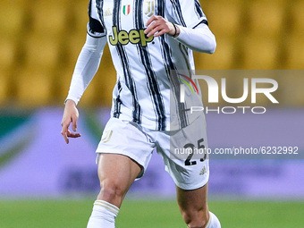 Adrien Rabiot of Juventus FC during the Serie A match between Benevento Calcio and Juventus FC at Stadio Ciro Vigorito, Benevento, Italy on...