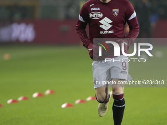Andrea Belotti during Serie A match between Torino v Sampdoria in Turin, on November 30, 2020  (