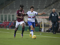 Tommaso Augello during Serie A match between Torino v Sampdoria in Turin, on November 30, 2020  (