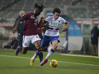 Tommaso Augello during Serie A match between Torino v Sampdoria in Turin, on November 30, 2020  (