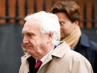 Edward Lister, interim Chief of Staff and Chief Strategic Adviser to British Prime Minister Boris Johnson, leaves 10 Downing Street ahead of...