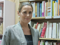 the writer Claudia Osbornez during presentation of the book LO MEJOR DE TI  in Madrid, Spain, on 10 December 2020  (
