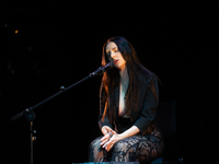 Spanish singer Mala Rodríguez on stage at the Teatro de La Latina during the Madrid Brillante Festival on January 3, 2020 in Madrid, Spain....