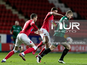  Stephen Humphrys of Rochdale in action during the Sky Bet League 1 match between Charlton Athletic and Rochdale at The Valley, London on Tu...