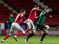  Stephen Humphrys of Rochdale in action during the Sky Bet League 1 match between Charlton Athletic and Rochdale at The Valley, London on Tu...