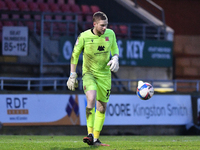Mark Halstead of Morecambe during the Sky Bet League Two match between Leyton Orient and Morecambe at The Breyer Group Stadium on January 16...
