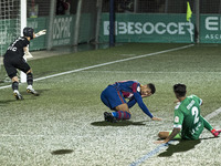 Ronald Araujo and Fernandez during the match between UE Cornella and FC Barcelona, corresponding to the 1/16 final of the King Cup, played a...
