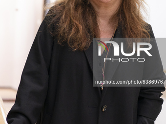 Spanish filmmaker Isabel Coixet poses during the portrait session in Madrid January 27, 2021 Spain  (