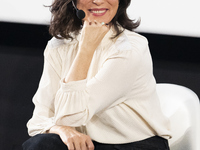Actress Aitana Sanchez Gijon during the presentation of the book ''Aitana Sanchez-Gijon: Cintas Y Letras'' in Madrid, Spain, on February 8,...