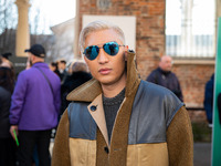 Bryanboy attends the Salvatore Ferragamo fashion show during Milan Men's Fashion Week Fall/Winter 2020/2021 on January 12, 2020 in Milan, It...