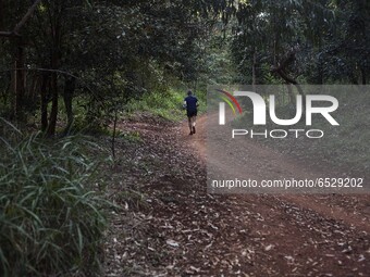 A Walk Along Karura Forest, One Of The Biggest Urban Forests In The World, In Nairobi, Kenya, On February 27, 2021. (
