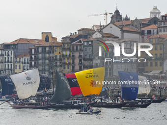 The 32nd Regatta of Saint John in Porto. Porto, Portugal, on June 24, 2015. (