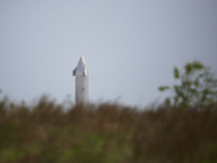 Starship SN11 at SpaceX's South Texas launch site in Boca Chica, Texas on March 25th, 2021.  (