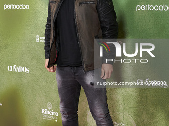 Andres Suarez attends the 'Cunados' Premiere at Callao Cinema in Madrid, Spain on April 6, 2021. (