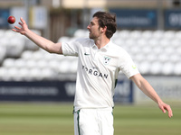  Worcestershire's Ed Barnard   during  Championship Day One of Four between Essex CCC and Worcestershire CCC at The Cloudfm County Ground on...