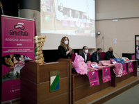 A month before the start of the Giro d'Italia, Abruzzo is preparing for the great cycling event with its stage towns. This year the Pink Rac...