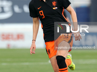 Vivianne Miedema of Netherlands during the International Friendly Women match between Spain v Netherlands at the Estadio Municipal Antonio L...