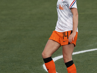 Jackie Groenen of Netherlands during the warm-up before the Women's International Friendly match between Spain and Netherlands on April 09,...