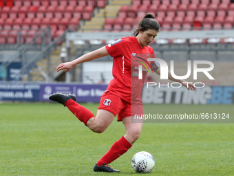 Egle Trezzi of Leyton Orient Women during The Vitality Women's FA Cup Third Round Proper between Leyton Orient Women  and Chichester & Selse...