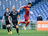 Pedro of AS Roma during the Serie A match between AS Roma and Bologna FC at Stadio Olimpico, Rome, Italy on 11 April 2021. (