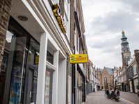 D-Reizen travel agency shop with logo as seen closed in the Dutch town Middelburg. According to local and international media D-RT Group, th...
