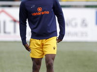  Isaac Olaofe of Sutton United during National League between Sutton United and Aldershot Town at Gander Green Lane, Sutton, England on 01st...