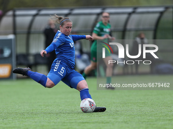  Sarah WILSON  of Durham Women  during the FA Women's Championship match between Durham Women FC and Coventry United at Maiden Castle, Durha...