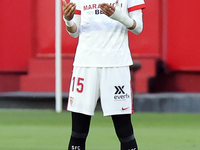 Youssef En-Nesyri of Sevilla FC during the La Liga match between Sevilla FC and v at Estadio Sanchez Pizjuan in Sevilla, Spain.  (
