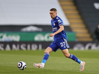Timothy Castagne of Leicester City in action during the Premier League match between Leicester City and Newcastle United at the King Power S...