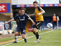 L-R Matt Rush of Southend United and Newport County's Scot Bennett  during Sky Bet League Two between Southend United and Newport Countyat R...
