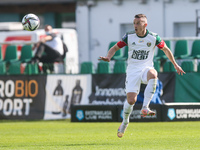 Robert Pich   during the Polish Football Extraleague match between Warta Poznan v Slask Wroclaw, in Gdansk, Poland, on May 9, 2021. (