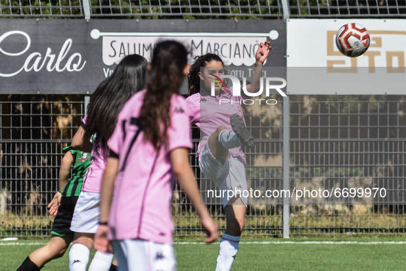Giada Pellegrino during the Serie C match between Palermo Women and Chieti Femminile, at the Pasqaulino Stadium in Palermo, Italy, on 9 May...