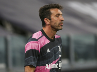 Gianluigi Buffon of Juventus FC during the Serie A match between Juventus FC and AC Milan at Allianz Stadium on May 09, 2021 in Turin, Italy...